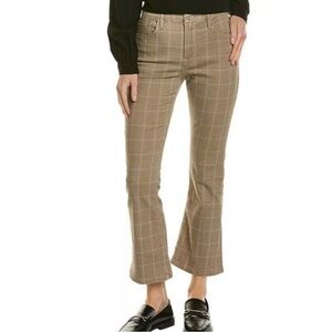 Frame NEW Le Crop Mini Bootcut Plaid Jeans Size 24